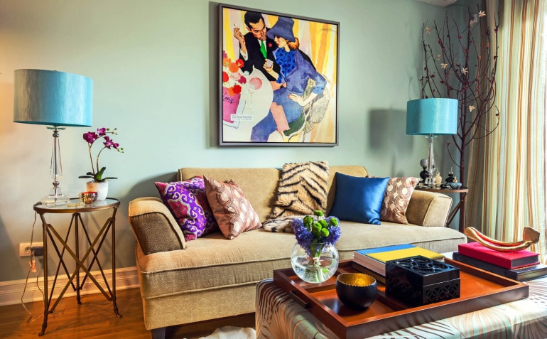 Aktuelle Wohnzimmertrends