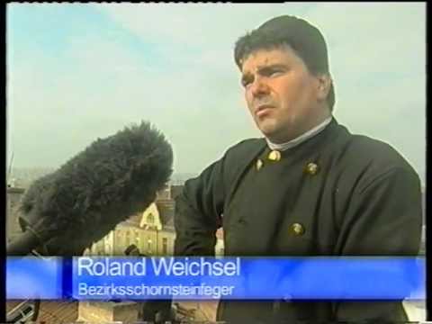 Schornsteinfeger Weichsel beim Ausbrennen