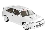 Tamiya 58691 1:10 RC Ford Escort Custom (TT-02) - ferngesteuertes Auto, RC Fahrzeug, Modellbau, Bausatz zum Zusammenbauen, Hobby, RC Bausatz