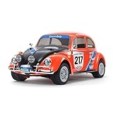 TAMIYA 58650-1:10 RC VW Beetle Rally MF-01X, ferngesteuertes Auto/Fahrzeug, Modellbau, Bausatz, Hobby, Zusammenbauen