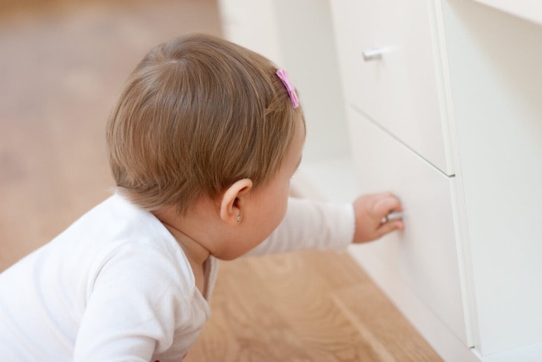 Wohnung für Kinder sicher machen