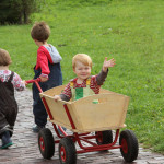 Bollerwagen: Transportmittel und Kinderspielzeug