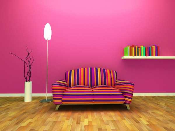Farbgestaltung für’s Wohnzimmer