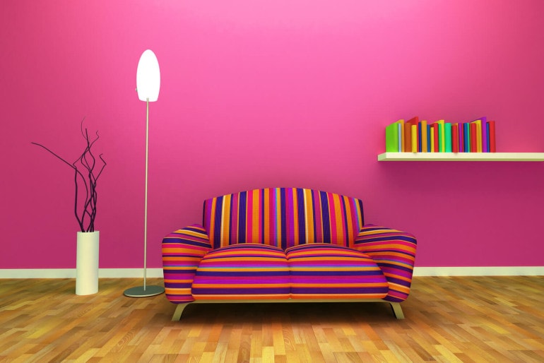 Farbgestaltung für’s Wohnzimmer