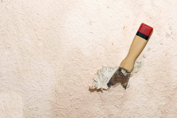 Ablösen von Tapeten