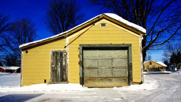 Die Garage winterfest machen
