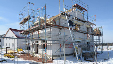 Haus bauen im Winter – was man dabei beachten sollte