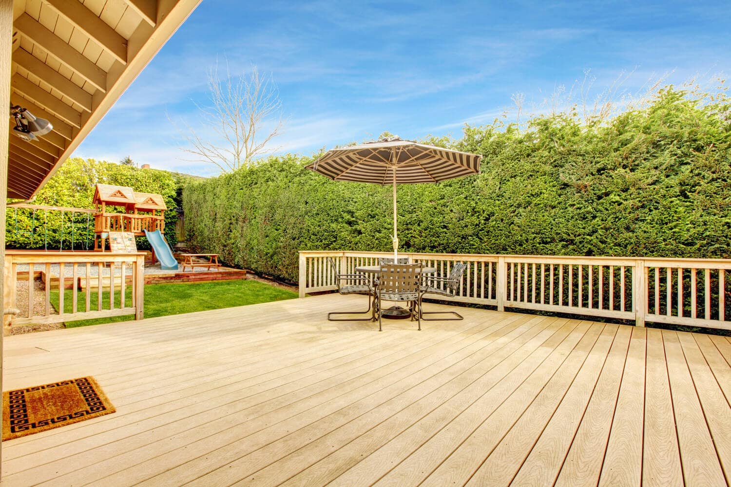 Holzterrasse in Eigenregie bauen