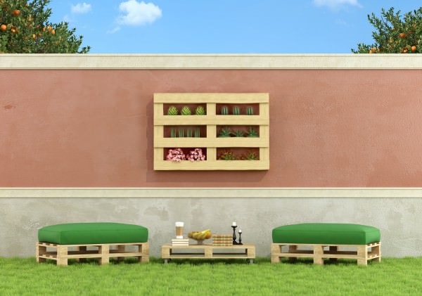 Gartenmöbel aus Paletten