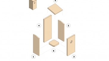 Bauanleitung Vogelhaus