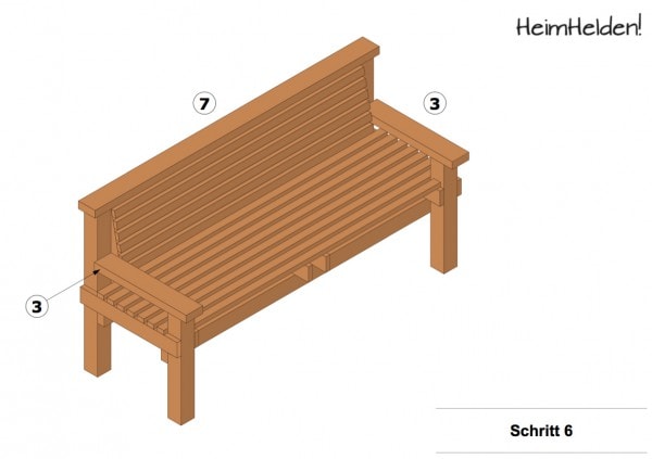 Bauanleitung Holzbank