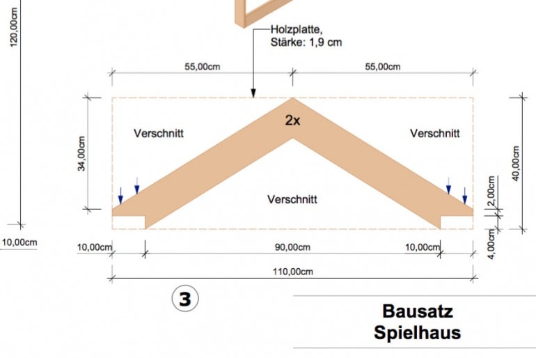 Bauanleitung Spielhaus