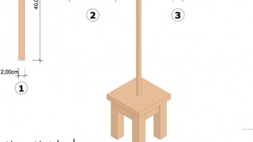 Bauanleitung WC-Rollenhalter