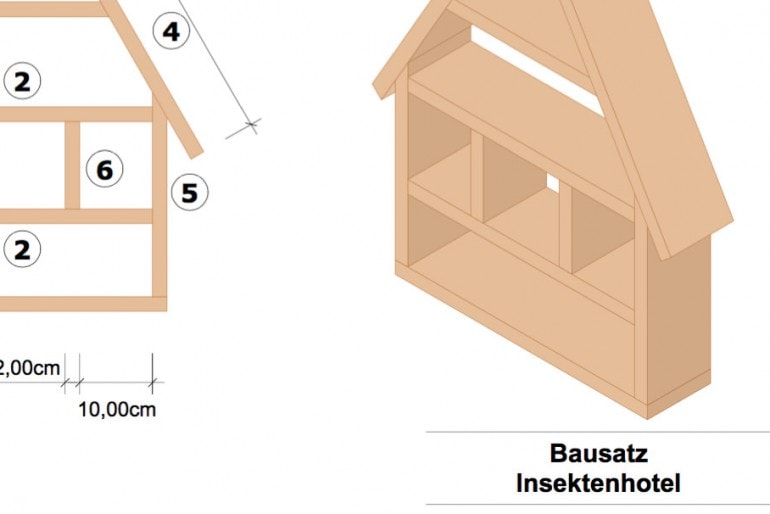 Bauanleitung Insektenhotel
