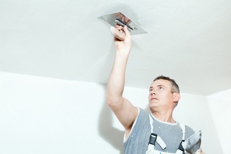 Streichputz für die Decke: So geht es