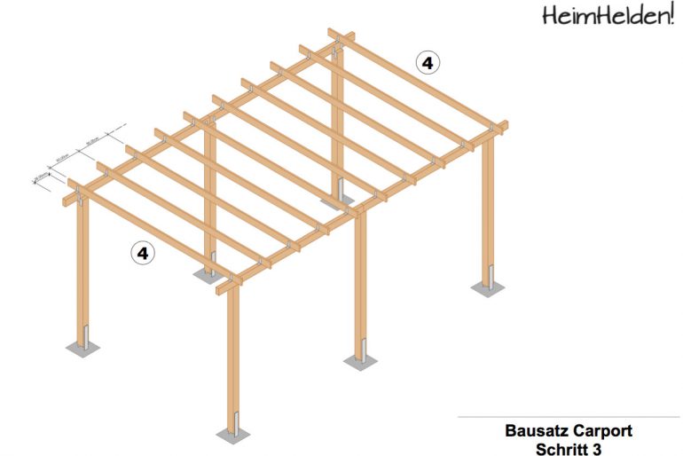 Bauanleitung Carport