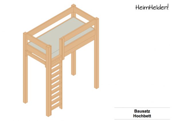 Bauanleitung Hochbett