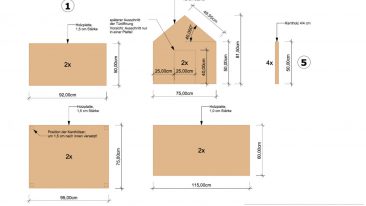 Bauanleitung Hundehütte