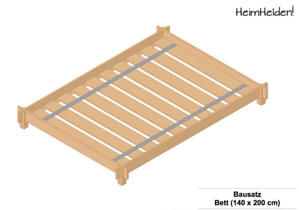 Bauanleitung Bett