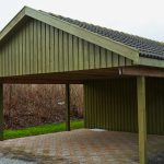 Satteldach-Carport