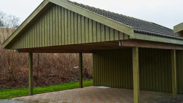 Satteldach auf dem Carport – Kombinierte Bauelemente mit praktischen Vorteilen