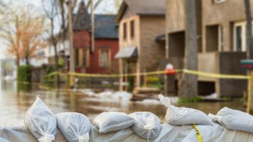 Mieter oder Vermieter? Haftung für Unwetterschäden