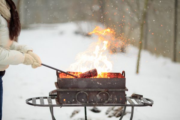 Winter-Grillen