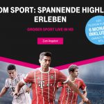 Sportunterhaltung für zuhause – vom Sofa bis zum Telekom Sport-Paket