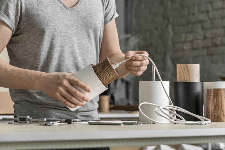 DIY-Leuchten mit Textilkabeln: fünf coole Projekte entdecken