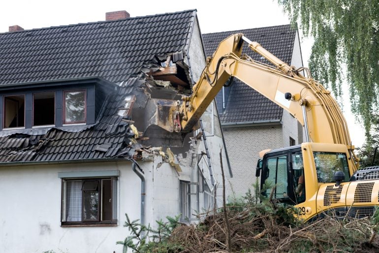 Hausabriss-Kosten: Diese Ausgaben kommen auf Sie zu!