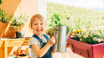 Holen Sie den Spielplatz nach Hause: Diese Ideen für Balkon und Terrasse bringen Kinderaugen zum Strahlen