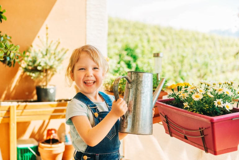 Holen Sie den Spielplatz nach Hause: Diese Ideen für Balkon und Terrasse bringen Kinderaugen zum Strahlen