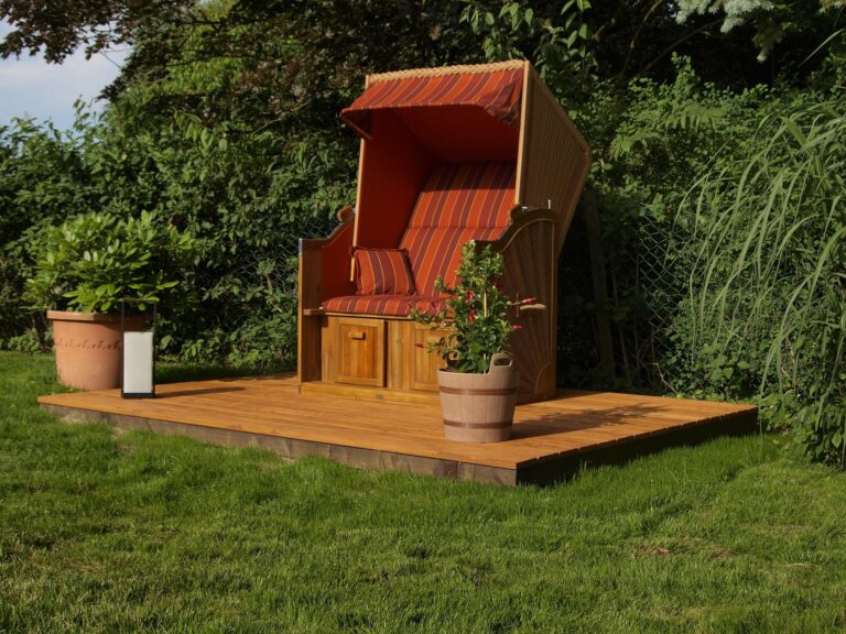 Einen eigenen Strandkorb im Garten? So setzen Sie das Küstenkind in Szene