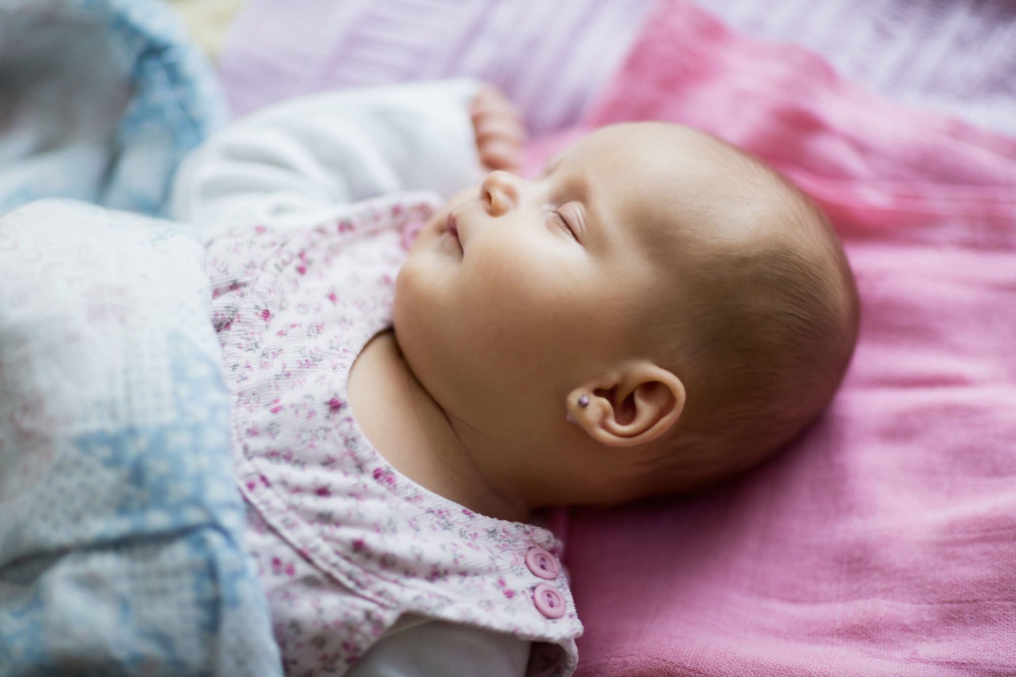 wellyou baby kinder schlafsack in rosa weiß angenehm gefüttert  56 bis 122 neu 