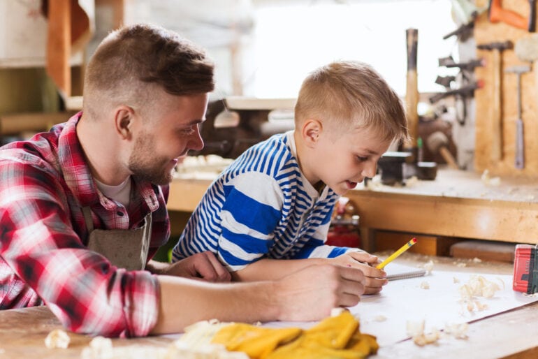 Werkbänke für Kinder