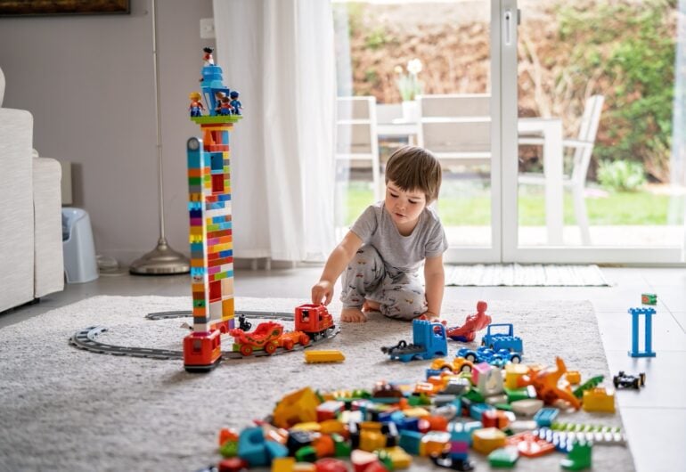 Lego Duplo-Eisenbahnen