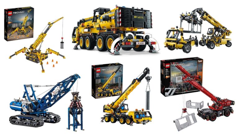 Lego Technic-Kräne