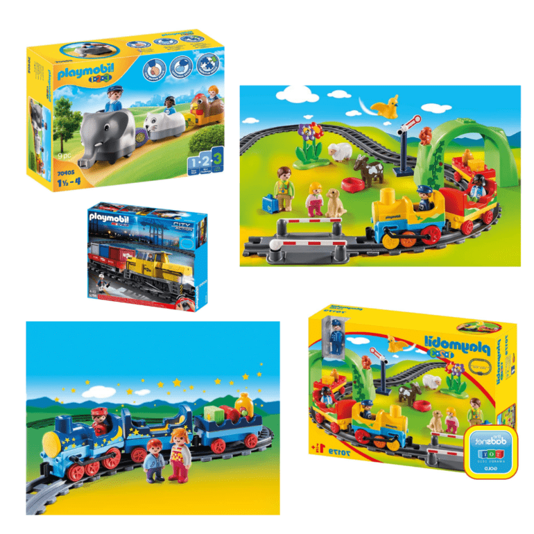 Playmobil-Eisenbahnen