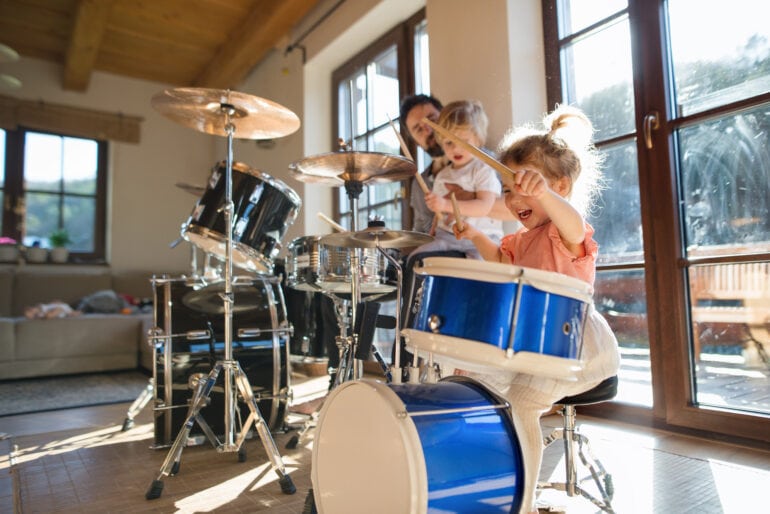 Schlagzeuge für Kinder