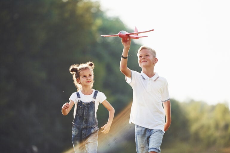 Playmobil-Flugzeuge