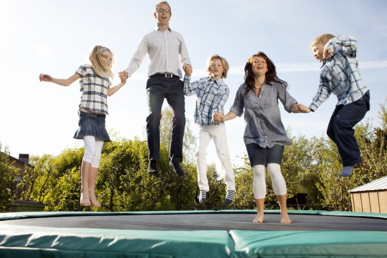 Trampoline mit 4 Meter Durchmesser