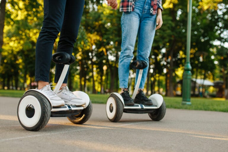 Hoverboards bis 20 km/h