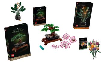 Lego-Bonsai-Bäume