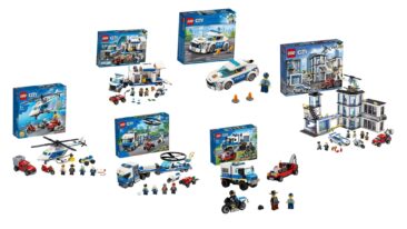Lego-Polizei-Spielzeuge
