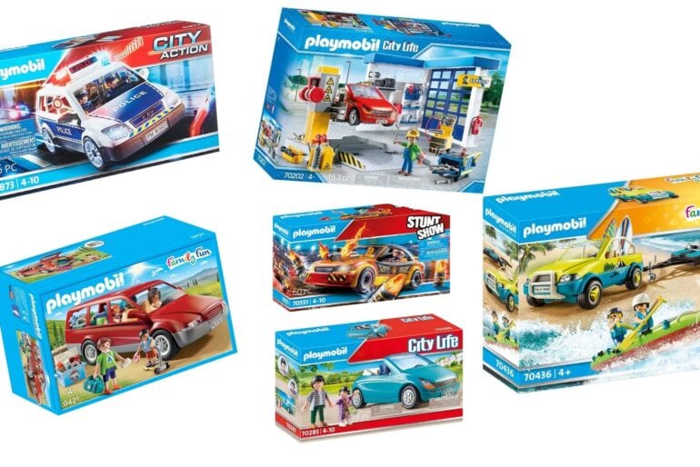 Playmobil-Autos