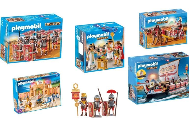 Playmobil-Römer-Spielzeuge