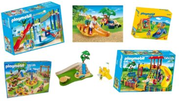 Playmobil-Spielplätze