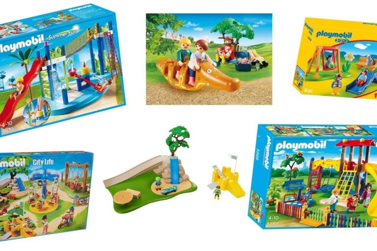 Playmobil-Spielplätze