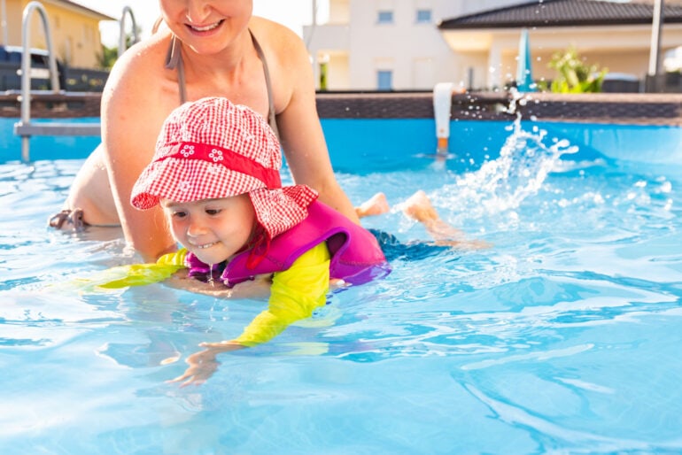 Schwimmhilfen für Babys