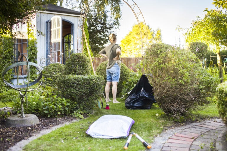 Was ist ein Anlehngartenhaus?